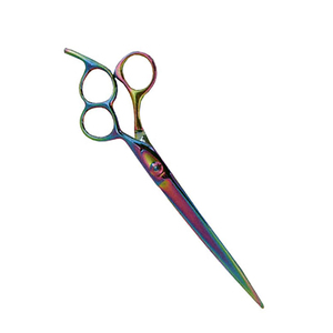ASAP Professional Sharp Vg10 Steel Short Handle Home Use Hair Cutting Scissors <b>Set</b> Custom Logo Dog Grooming Beauty Personal Care - Product Image 4