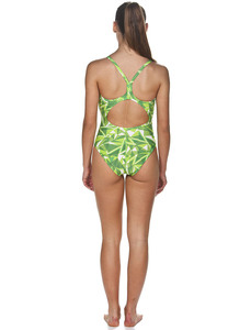 Women One Piece Swimsuit Geometric Print Halter Neck High Waist Quick Dry Spandex Polyester Swim wear Best Quality Wholesale - Product Image 4