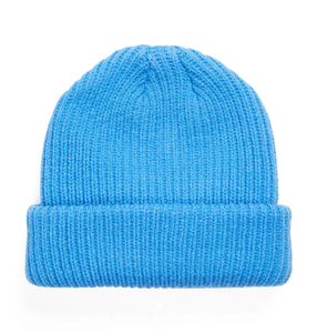 Servicio OEM Popular, Gorros de Punto Acrílicos Personalizados de Color Sólido, Cálidos para Invierno, Gorros Plegables Personalizados - Product Image 5