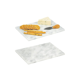 Planche à découper en marbre écologique, forme carrée, épaisseur 1,5 cm, compatible lave-vaisselle, pour fromage, paneer, fruits - Product Image 3