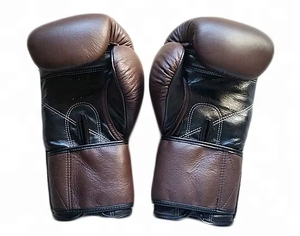 Guantes de Boxeo de Piel Auténtica con Logotipo Personalizado, Guantes de Muay Thai, Guantes de Kick Boxing, Guantes de Boxeo Multicapa de Alta Densidad - Product Image 2