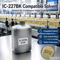 Encre compatible avec l'imprimante D, 0,825 L, IC-227BK pour imprimante D Cij