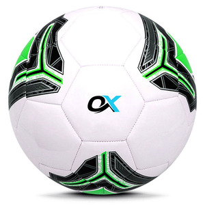 Oxva Industries High Quality Customized Color PU Hybrid Soccer <b>Ball</b> Official Size Soft <b>Machine</b> Stitched for Outdoor Sport - Product Image 4