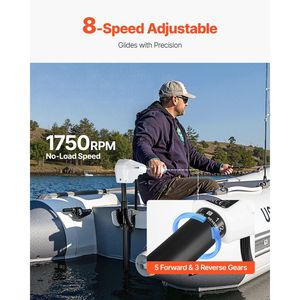 Motore elettrico traina in acqua salata da 55 libbre motore per barca da traina a 12V per Kayak categoria di prodotti Premium - Product Image 3