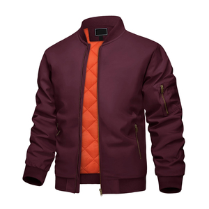 Latest Style Custom Color and Size Men Bomber Jacket Wholesale Clothing Custom Men's Bomber Jackets IN Cheap Price - Product Image 1