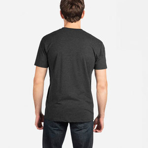 เสื้อยืดคอกลมสีดำแขนสั้นสำหรับผู้ชายและผู้หญิง รุ่น Next Level 6410 ผ้าคอตตอนพรีเมียม คุณภาพสูง ขายส่ง ปรับแต่งได้ - Product Image 5