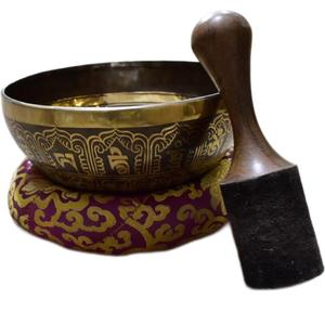 Bol chantant tibétain, outil sonore zen pour la méditation, les rituels, les exercices de yoga, l'équilibre émotionnel et des expériences de vie paisible - Product Image 1