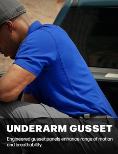 เสื้อยืดคอตตอนพรีเมียมสำหรับผู้ชาย ผ้าทอเนื้อดี พิมพ์ลายดิจิตอลด้านหน้า คอกลม แขนสั้น เหมาะสำหรับกอล์ฟ ขายส่งจำนวนมาก - Product Image 5