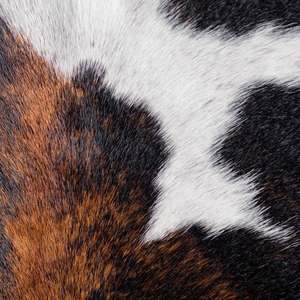 Tapis en cuir de vache véritable, motif naturel, peau de bête, fabriqué au Pakistan, pour salon, décoration de cheminée - Product Image 6