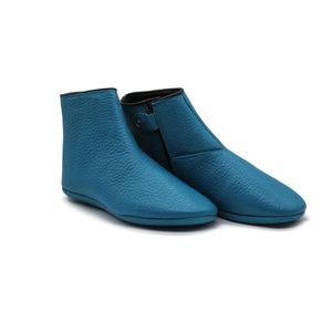 Chaussettes en cuir d'agneau 100% cuir véritable, isolées et chaudes pour l'hiver, respirantes, grandes tailles, luxe, marque privée. - Product Image 2