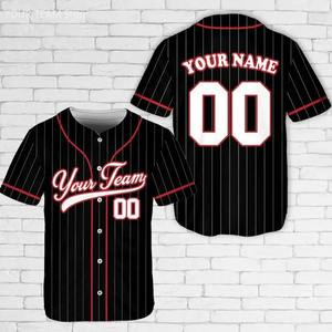 Uniformes de Béisbol Personalizados para Softbol, Transpirables, 100% Poliéster, Antibacterianos, Cuello en V, 220g, Secado Rápido y Tallas Grandes - Product Image 2