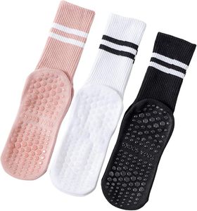 Pilates <b>Socks</b> With <b>Grips</b> for Women Cute Non Slip Crew Gripper Yoga <b>Sock</b>-Grippy Sticky for Hospital/Dance Barre/Workout - Product Image 1