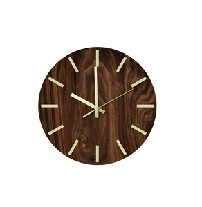 Reloj de Pared de Madera de Lujo, Diseño Moderno, Reloj de Pared de Madera Natural, Elegante y Estilizado, de Alta Calidad para Decoración de Hogar u Oficina - Product Image 3
