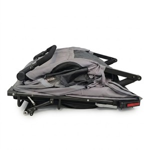 Remorque-vélo-poussette-jogger 3-en-1 pour jumeaux TC-2024T avec ceinture de sécurité, pliage facile et cadre en aluminium pour les aventures en plein air - Product Image 6