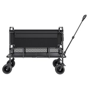 Carrello a Due Piani 400L, Carrello da Giardino Pieghevole Resistente con Ruote per Tutti i Terreni, Carrello da Spiaggia Allungabile - Product Image 6