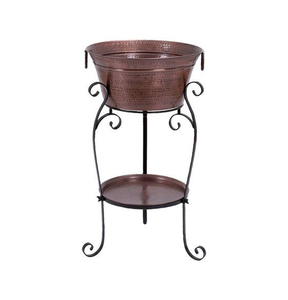 Juego de Tubo y Soporte para Bebidas de Aluminio Hecho a Mano para Servicios de Fiesta Sofisticados - Product Image 1