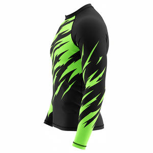 เสื้อรัดรูปแขนยาวแบบยูนิเซ็กซ์ ผ้าอีโคพรีเมียม สำหรับฝึกซ้อมกีฬา BJJ MMA ยิวยิตสู กราปลิง - Product Image 6