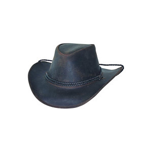 Sombrero de Vaquero de Cuero Unisex para Adultos, Casual, para Exteriores, para las Cuatro Estaciones, Circunferencia de Cabeza de 58-60 cm, Diseño Bordado a Mano - Product Image 1