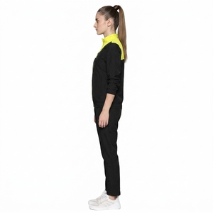 Conjunto Deportivo Casual para Mujer, con Bloques de Color, Manga Larga, Cordón Ajustable, Pantalones Transpirables de Poliéster, Ropa de Invierno, Tallas Grandes - Product Image 3