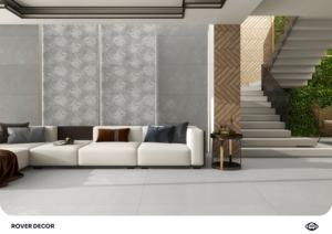 Carreaux de porcelaine texturés innovants 60x120cm 600x1200mm 24x48 Design moderne en relief pour applications architecturales - Product Image 4