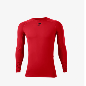Short Sleeve <b>Compression</b> <b>Shirt</b> <b>Men</b> Youth Muscle Tapered Fit Breathable Polyester Spandex Custom Logo OEM ODM Low MOQ Wholesale - Product Image 1