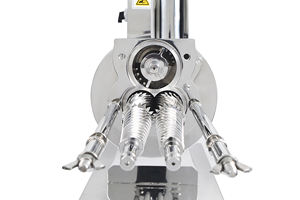 Extracteur de jus électrique 60K à double engrenage en acier inoxydable certifié CE pour applications commerciales, technologie d'extraction en 3 étapes, 800W - Product Image 2