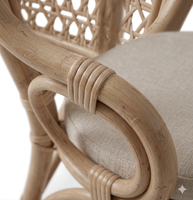 Chaise de salle à manger scandinave Bali - Meubles en bois naturel pour hôtel, appartement, maison, bar