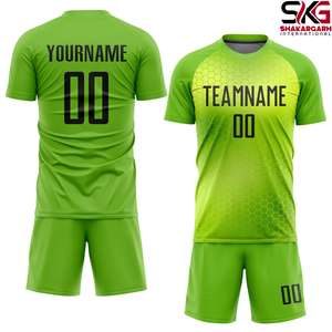 Ensemble d'uniformes de football personnalisés – Maillot et short de football sublimés pour équipe - Product Image 5