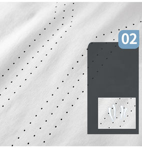 เสื้อแจ็คเก็ตผู้ชายแขนยาวกันลมสำหรับออกกำลังกายกลางแจ้ง แห้งเร็ว มีซิปครึ่งตัว ลายพราง โลโก้ด้านหน้า แบบสปอร์ต บุผ้าควิลท์ - Product Image 5