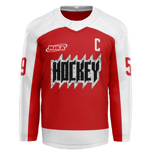 Último Diseño de Jersey de Hockey sobre Hielo Sublimado, Uniforme de Hockey Personalizado en Blanco para Unisex - Product Image 3