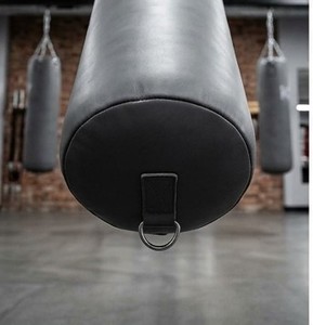 Sac de frappe en cuir PU robuste pour la boxe et le kickboxing, à remplir de sable, pour l'entraînement en salle de sport pour adultes - Product Image 4
