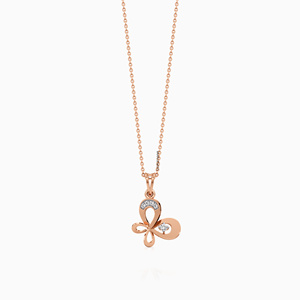 Pendentif de luxe inspiré des papillons, serti de diamants de laboratoire, pour femmes, en or 10K, 14K, 18K, argent 925, 935 - Product Image 3