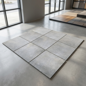 Modern Semi-<b>Matte</b> Stone Imitation Porcelain Outdoor Tiles 20mm Thick R11 Certified Heavy-Duty for Commercial Supermarket - Product Image 2