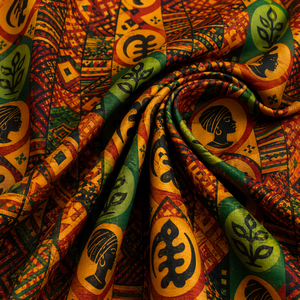 Tissu imprimé africain 100 % polyester, motif Ankara, couleurs personnalisées, écologique, pour robes et vêtements pour filles, vente en gros, export - Product Image 4