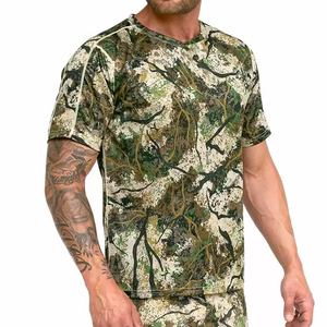 GRACE SIGN GS-HW Men's Lightweight <b>Waterproof</b> Soft Shell Hunting Pants Camouflage Design Breathable Windproof for Winter Hunting - Product Image 4