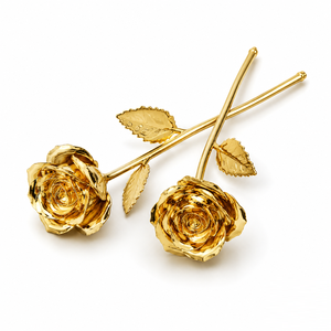 Rosa Real Bañada en Oro de 24K, Flor Eterna Preservada Hecha a Mano con Caja de Regalo Premium, Romántica para Aniversario, San Valentín, Día de la Madre - Product Image 5