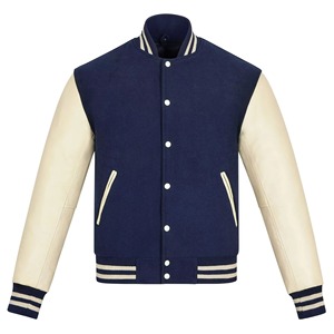 New <b>Thin</b> Letterman Varsity <b>Jacket</b> Front Logo High Quality <b>Men's</b> Formal Eco-Friendly Breathable Hooded Stand Slim OEM Service - Product Image 1
