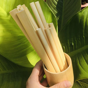 Pajitas de Bambú Ecológicas, Biodegradables y Sostenibles, Personalizadas, Reutilizables, Accesorios de Bar a Precio Económico, Proveedor OEM de Vietnam - Product Image 1
