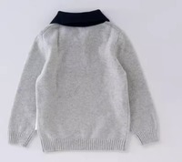 Pull en acrylique rayé à manches longues pour garçons, idéal pour l'école, les activités de plein air et le confort quotidien – Vêtements en vrac