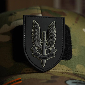 Écussons en tissu personnalisés professionnels, badges brodés, patchs décoratifs pour uniformes d'extérieur avec fermeture auto-agrippante, fabricant OEM/ODM en gros - Product Image 5