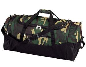 Bolsa de Gimnasio Grande de Mezclilla Táctica con Estampado de Camuflaje, Resistente al Agua, con Forro de Poliéster, Capacidad de 30-40L - Product Image 3