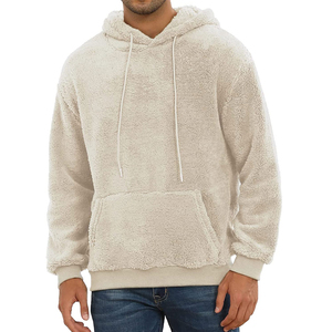 High Quality Custom Made <b>Men's</b> <b>Sherpa</b> Fleece <b>Hoodie</b> Most Popular for Winter Season Plain Dyed <b>Men's</b> <b>Sherpa</b> Fleece Hoodies - Product Image 2