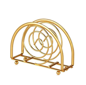 Support de serviettes en laiton pour dîner et table à café, porte-mouchoirs en laiton, vente en gros, produit le plus vendu - Product Image 1