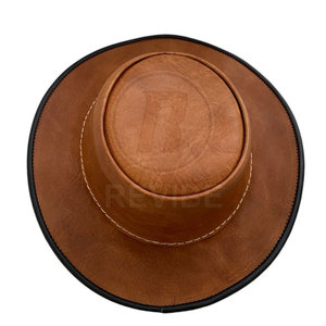 New Arrival High Quality Custom Logo Casual <b>Winter</b> Leather <b>Hats</b> for <b>Men</b> Low Price - Product Image 2
