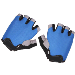 ถุงมือปั่นจักรยานแบบครึ่งนิ้ว คุณภาพสูง OEM ผลิตตามสั่ง น้ำหนักเบา ระบายอากาศได้ดี กันลื่น ปิดด้วยแถบตีนตุ๊กแก สำหรับทุกเพศ - Product Image 4