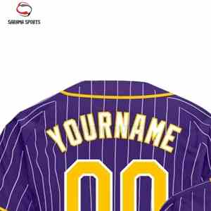 Camiseta de béisbol juvenil personalizada para equipo de liga minorista, camiseta de béisbol para hombre, ligera, de malla, con botones al frente - Product Image 5