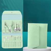 Accessoires de beauté, kit d'outils de manucure et de pédicure en acier inoxydable pour salon, soin des ongles, toilettage, avec garantie de 3 ans
