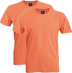 T-shirts en coton respirant et écologique pour hommes, style Softstyle, modèle G64000, sur mesure, à manches courtes, disponibles - Product Image 2