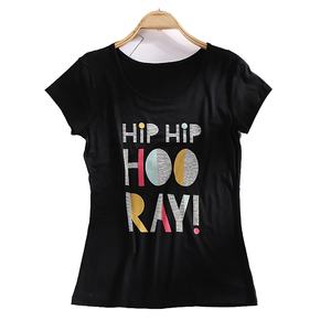 Camiseta personalizada de Otoño de tres Mezclas de grafito Heather para mujer con cuello en V, la mejor camiseta de verano con lavado ácido, camisetas cortas de alta calidad - Product Image 4