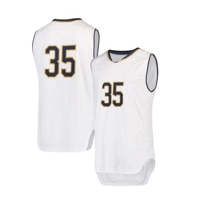 Maillot de basket-ball blanc unisexe, numéro 35, en sergé, anti-humidité, en maille, sans manches, col rond, pour adultes, toutes saisons - Product Image 3